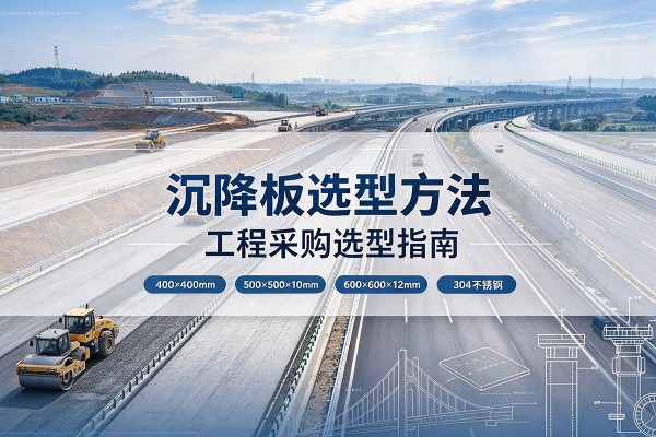 绥阳沉降板选择方法