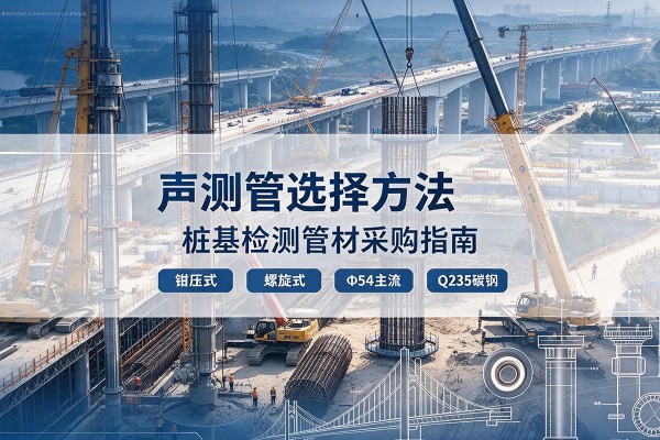 绥阳声测管选型标准