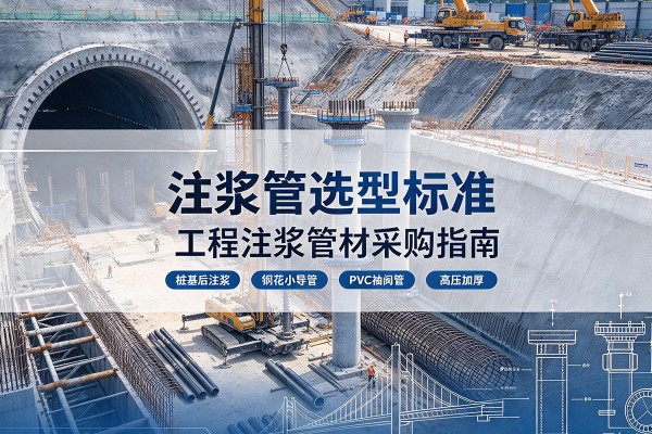 绥阳注浆管选型标准