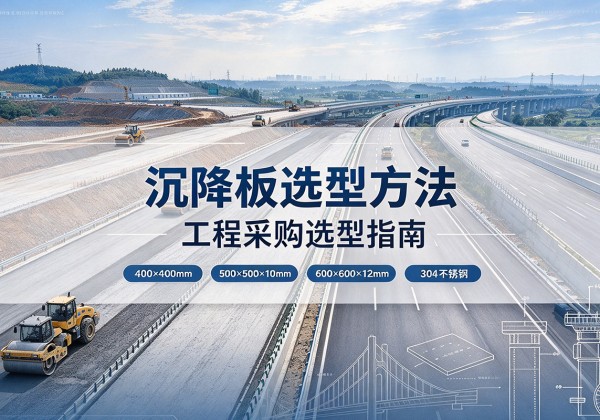 绥阳沉降板选择方法