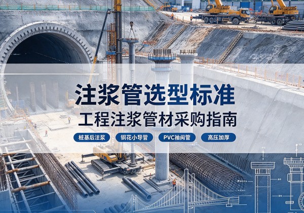 绥阳注浆管选型标准